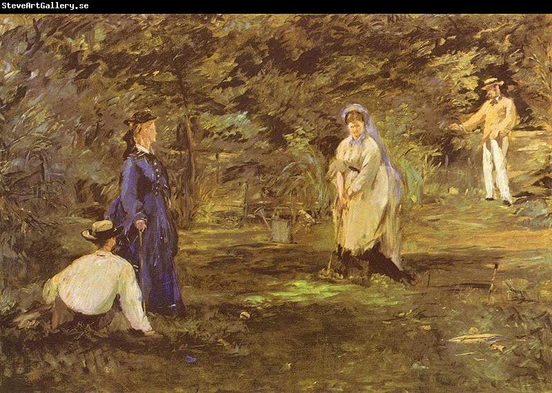Edouard Manet Croquet-Partie